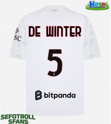 AC Milan Koni De Winter #5 Bortatröja 2026-27 Kortärmad